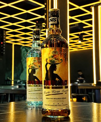 ron domaci silver gold rum malaysia